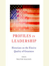 Cover image for Profiles in Leadership